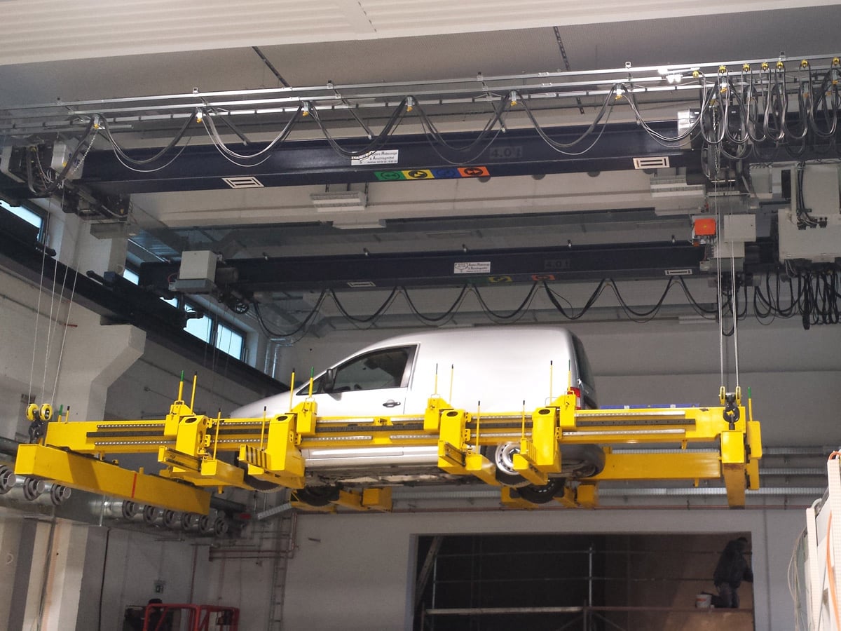Kran- und Hebetechnikprojekt Krananlage-TUD_IAD
