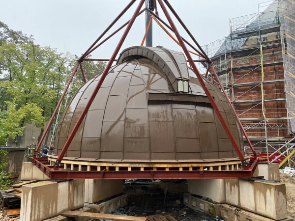 TU Dresden, Beyerbau Sanierung des Drehantriebes der Kuppel und der Hebebühne im Observatoriumsturm